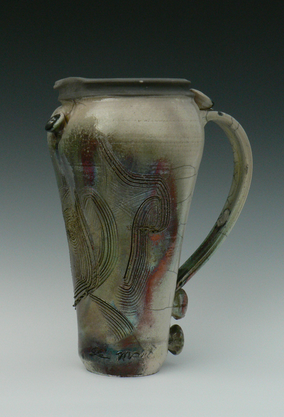 Pitcher with Knobs