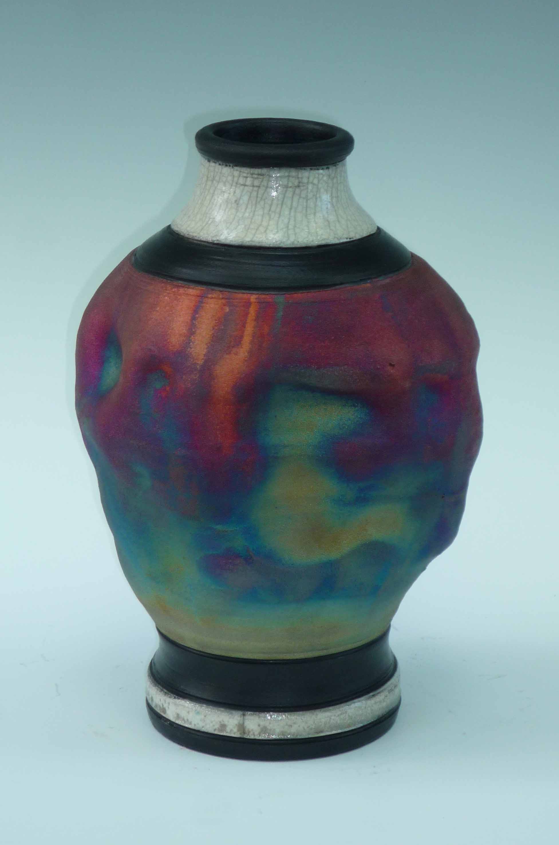 Vase small Rainbow Patina