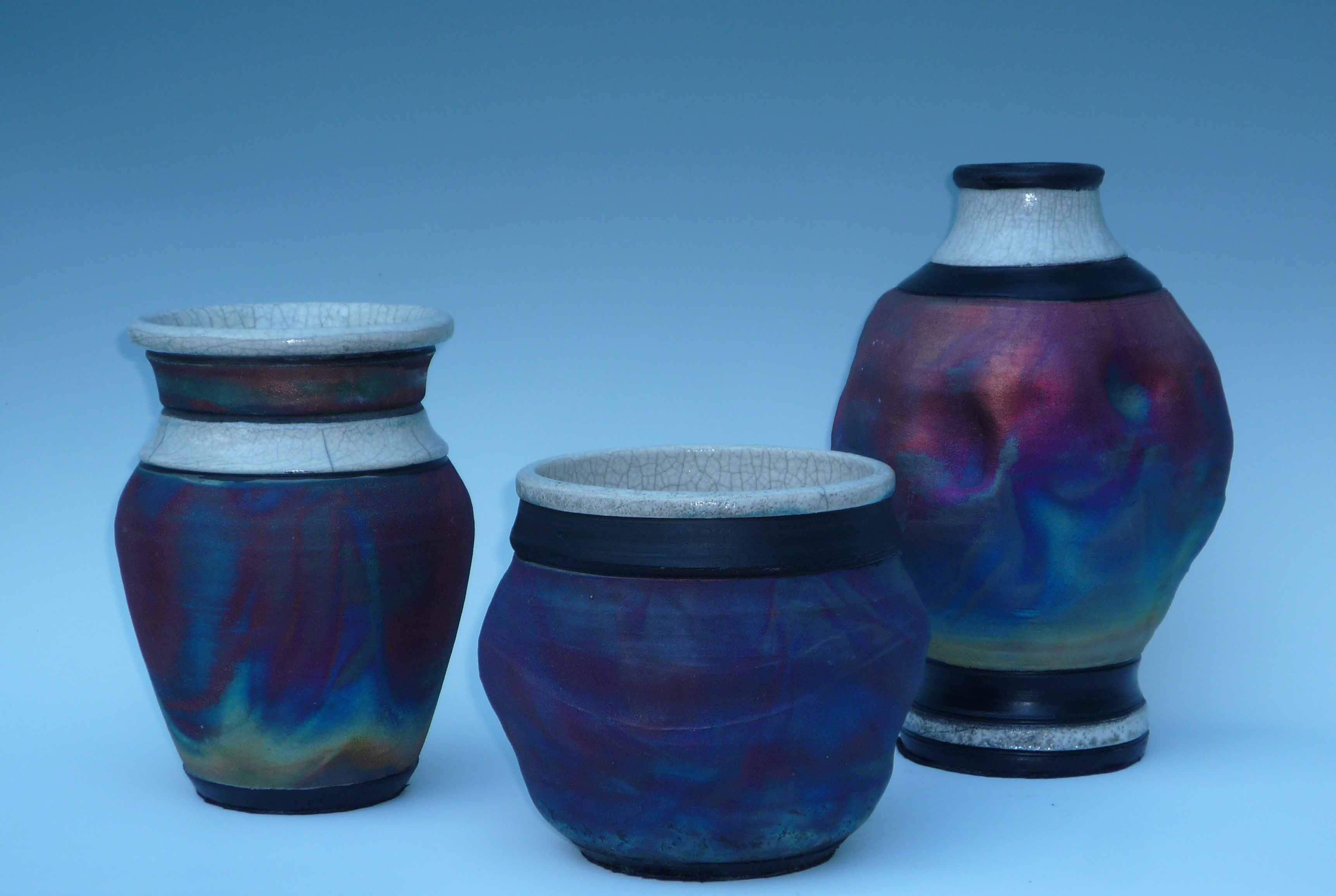 Vases Rainbow Patina